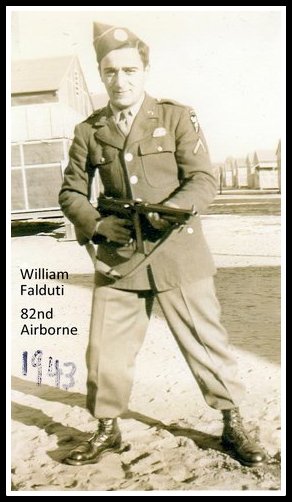 William Falduti - 82nd Airborne, 1943. Nutley NJ resident