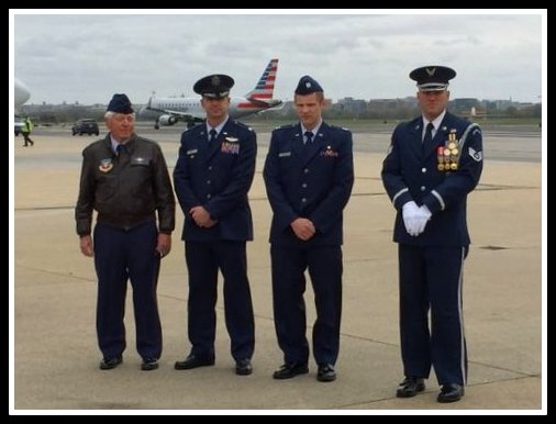 MIA Lt. David Dinan III, funeral military escort. Photo: B.Hirsch