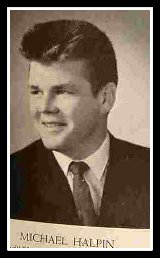 Michael Halpin - KIA Vietnam, Nutley High School yearbook photo