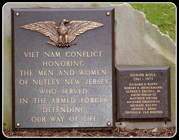 Eagle Scout Project, Vietnam Conflict memorial, Nutley NJ, © A Buccino