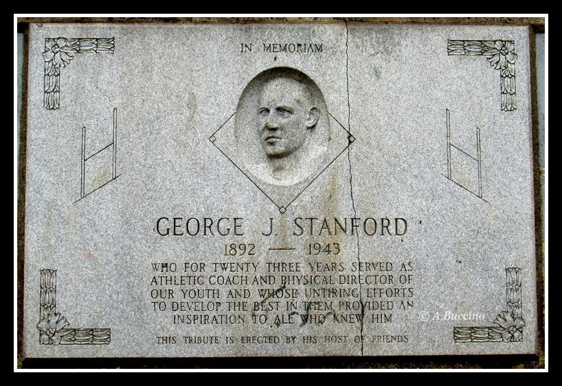 George J. Stanford memorial, Nutley Park Oval, Nutley NJ © A Buccino