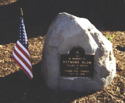 Ray Blum plaque