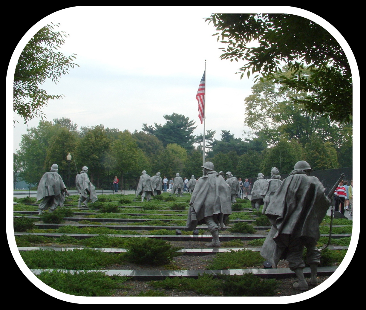 National Korean War Veterans Memorial, Washington DC,Photo  2005 by Anthony Buccino