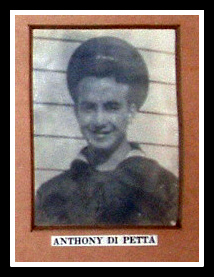 USN Anthony Di Petta, WW2, KIA, South Pacific, Nutley NJ