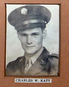 Sgt. Charles W. Katt killed in sinking of HMT ROHNA, Nov. 27, 1943.
