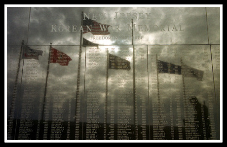 NJ Korean War Memorial - Courtesy of state of NJ Veterans Information Office