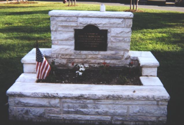 Pervis Robison memorial, Nutley, N.J.