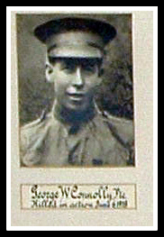 George Connolly, Nutley NJ, KIA WW1,