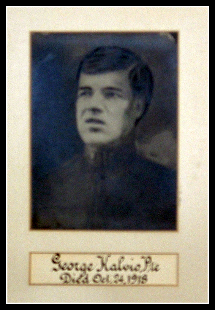 George Kalvio, Nutley NJ, WWI, died in service,